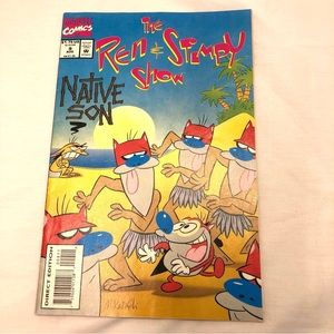 Ren & Stimpy Comic Book Nickelodeon 90s TV Show 1993